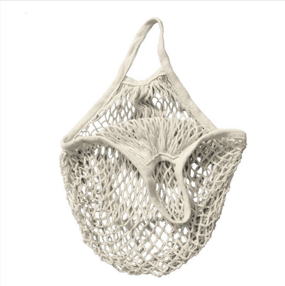 YESPERY Mesh Net Bag String Shopping Bag Reusable Fruit Storage Handbag Totes