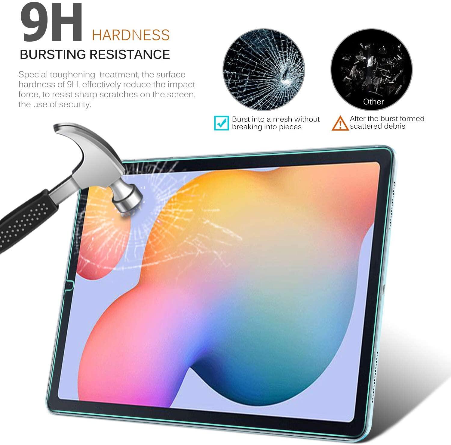 Bảo Vệ Màn Hình Cho Samsung Galaxy Tab S6 Lite, Bảo Vệ Màn Hình Kính Cường Lực Độ Cứng 9H/Không Bong Bóng/Phản Hồi Cao Cho Samsung Galaxy Tab S6 Lite 10.4 2024/2022/2020 SM-P613/P610/P615/P619 /P620/P625/P627