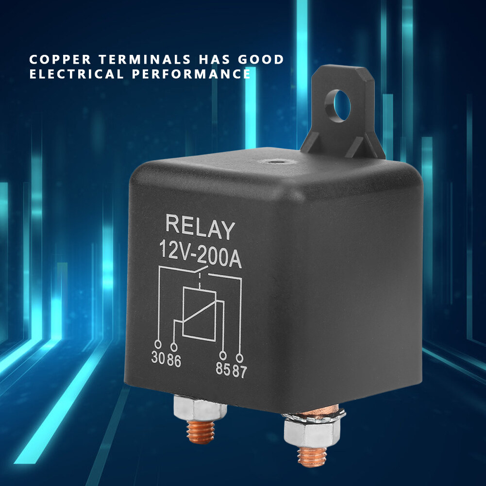 Car start relay 200a on/off relay 12vdc wm686 12v 4-pin for vehicles