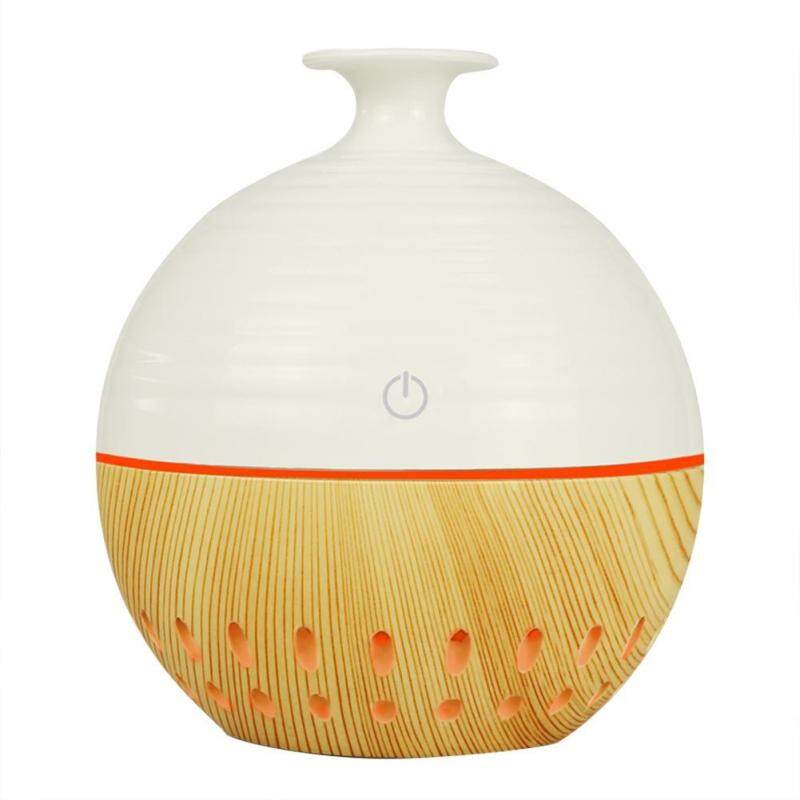 130mL Wood Grain USB Aroma Essential Oil Diffuser Ultrasonic Humidifier Singapore