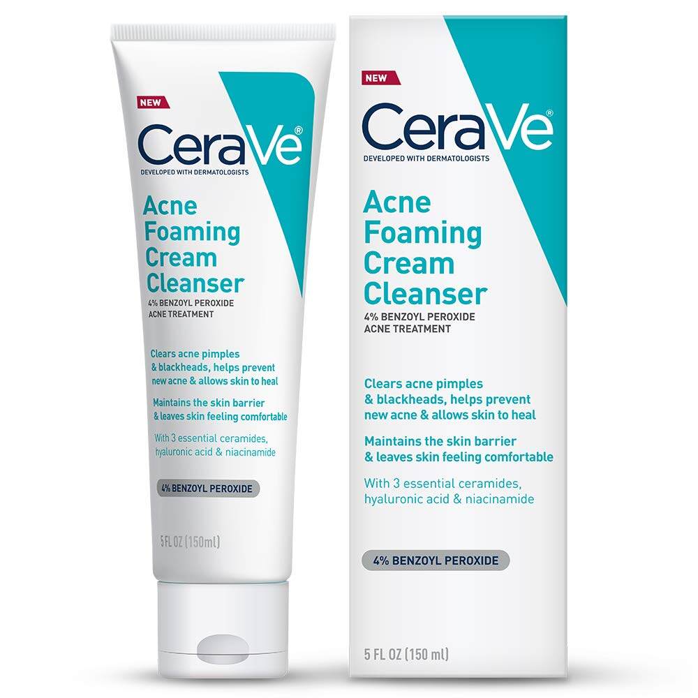 cerave benzoyl peroxide face wash