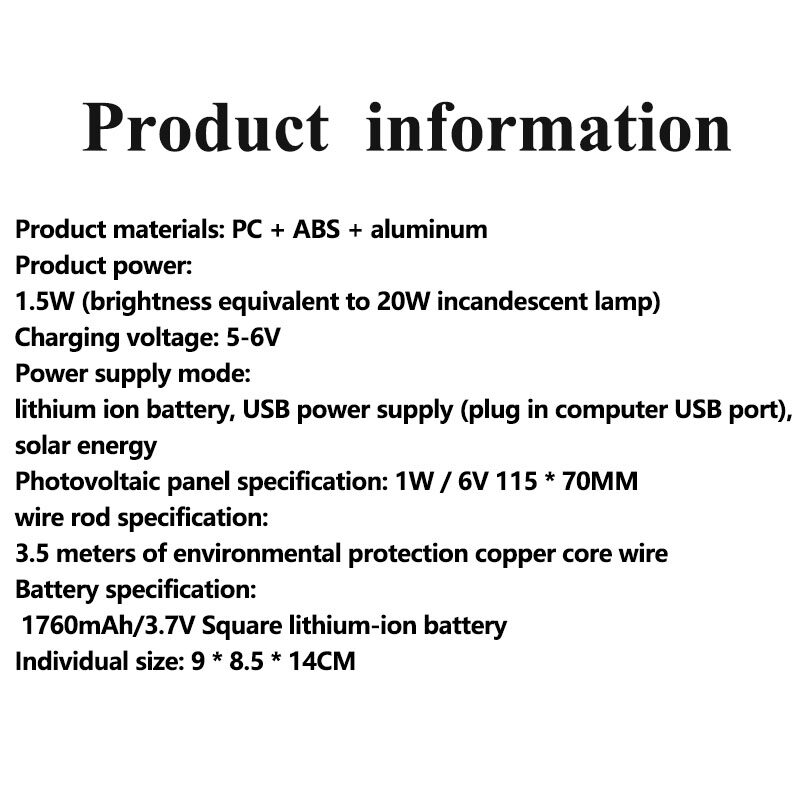 Solar rechargeable bulb remote control LED light Patio camping light control solar bulb