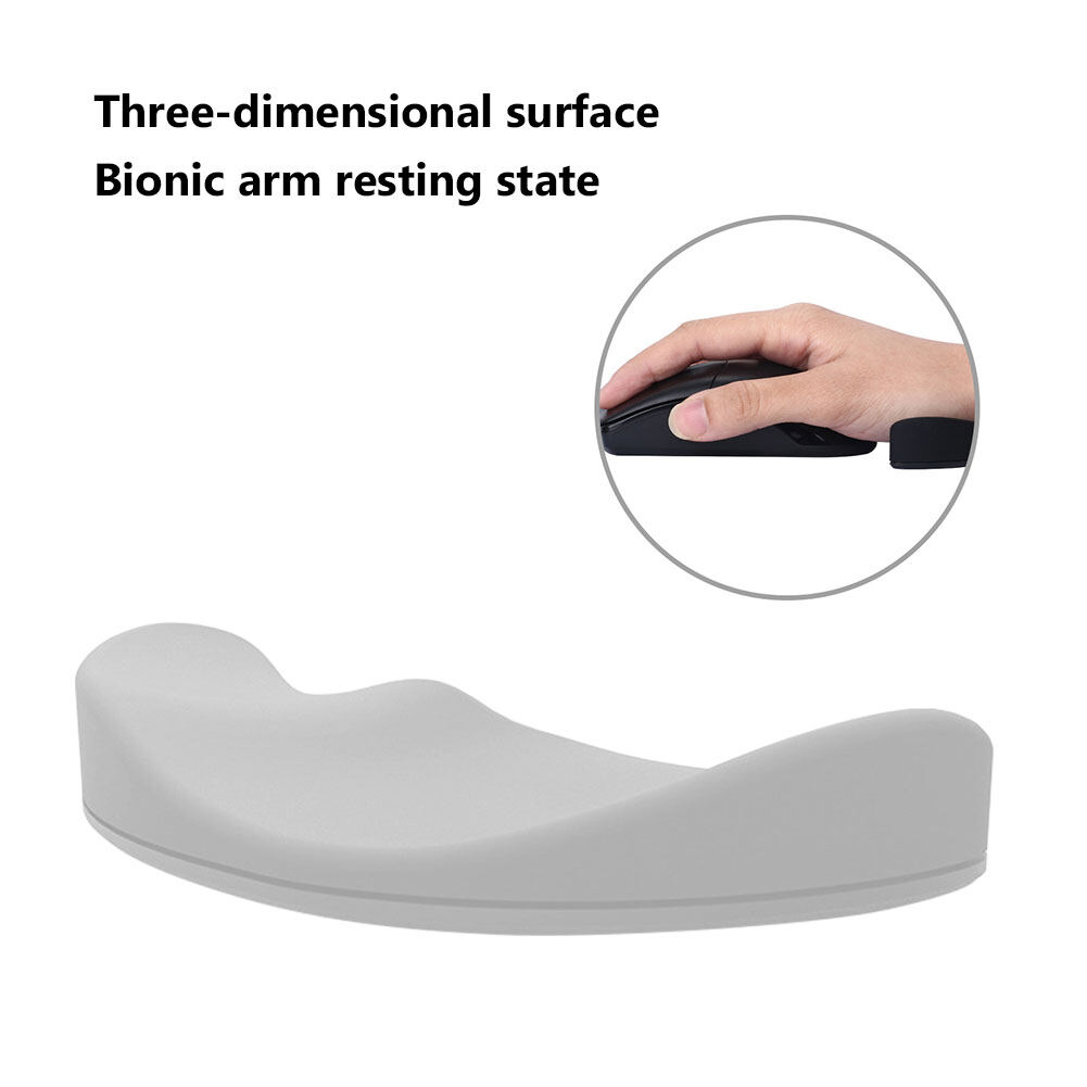 Mouse Pad Soft Silicone Hand Wrist Rest Mouse Mat Ergonomic for Game PC Computer