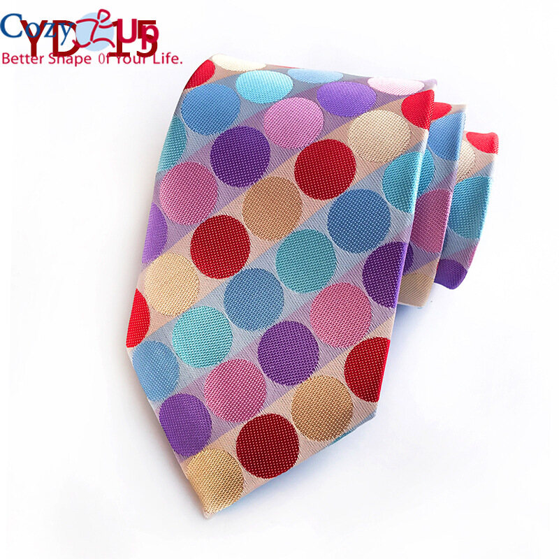Cà Vạt Ấm Áp Cho Nam, Vải Jacquard Thiết Kế Màu Trơn Cho Đám Cưới Tiệc Công Sở Cổ Điển