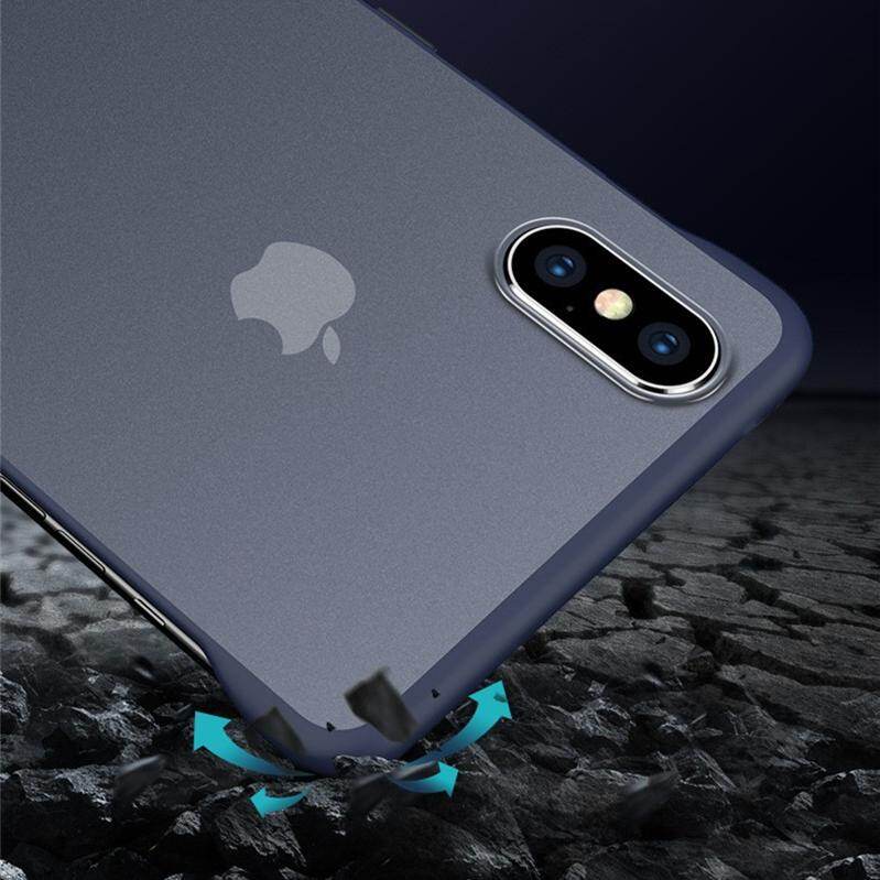 Zeallion, Ốp Lưng Bảo Vệ Điện Thoại Trong Suốt Không Viền Mờ Không Viền Siêu Mỏng Cho Apple iPhone X XS Max XR Với Vòng Tay