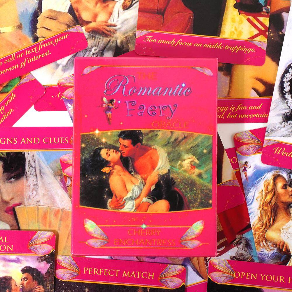 The Romantic Faery Oracle pixie size The Wandering Moon Tarot With Beginner Luxe Black White Oracle Card Game