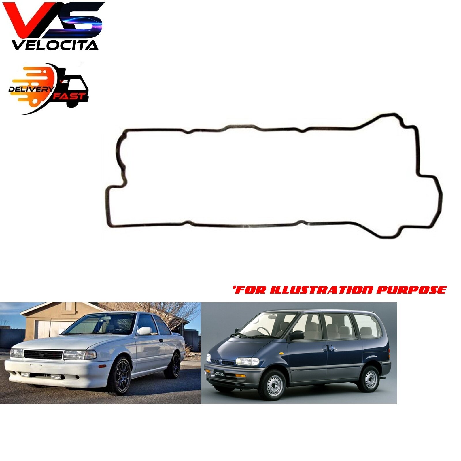 OEM VALVE ROCKER COVER GASKET NISSAN SENTRA B13 SERENA C23 1.6 (13270