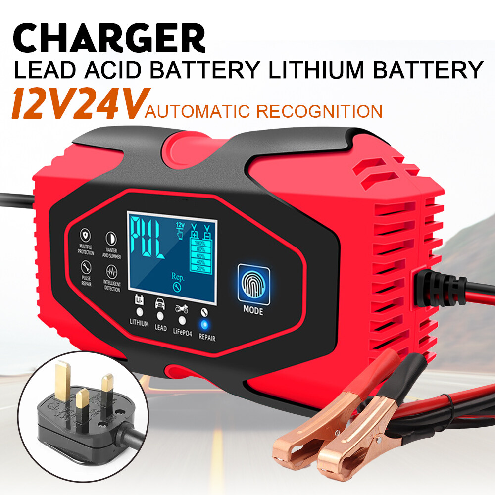 Shockley FullyAutomatic Smart Charger 12V and 24V Battery Charger for