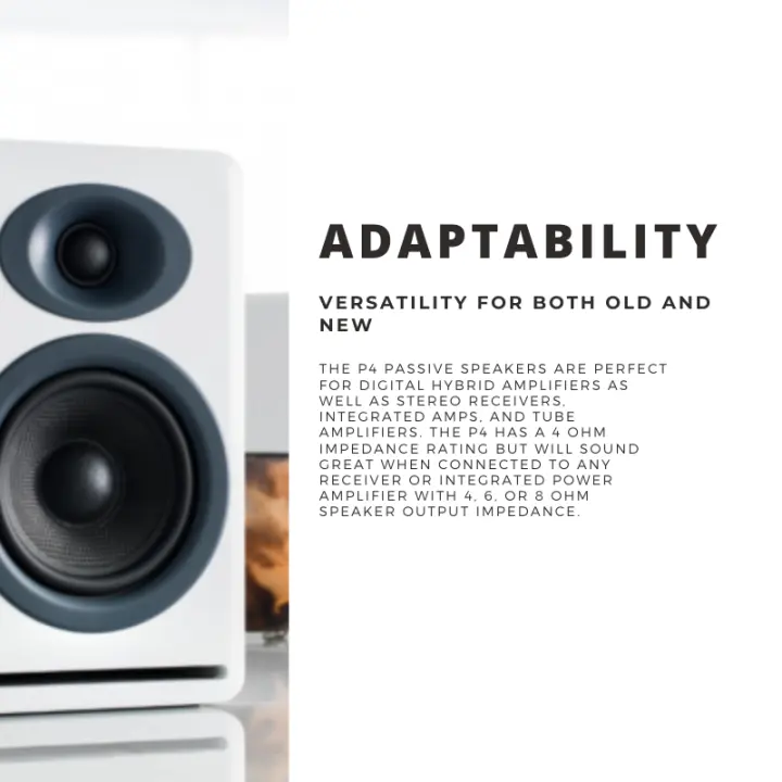 p4 passive speakers