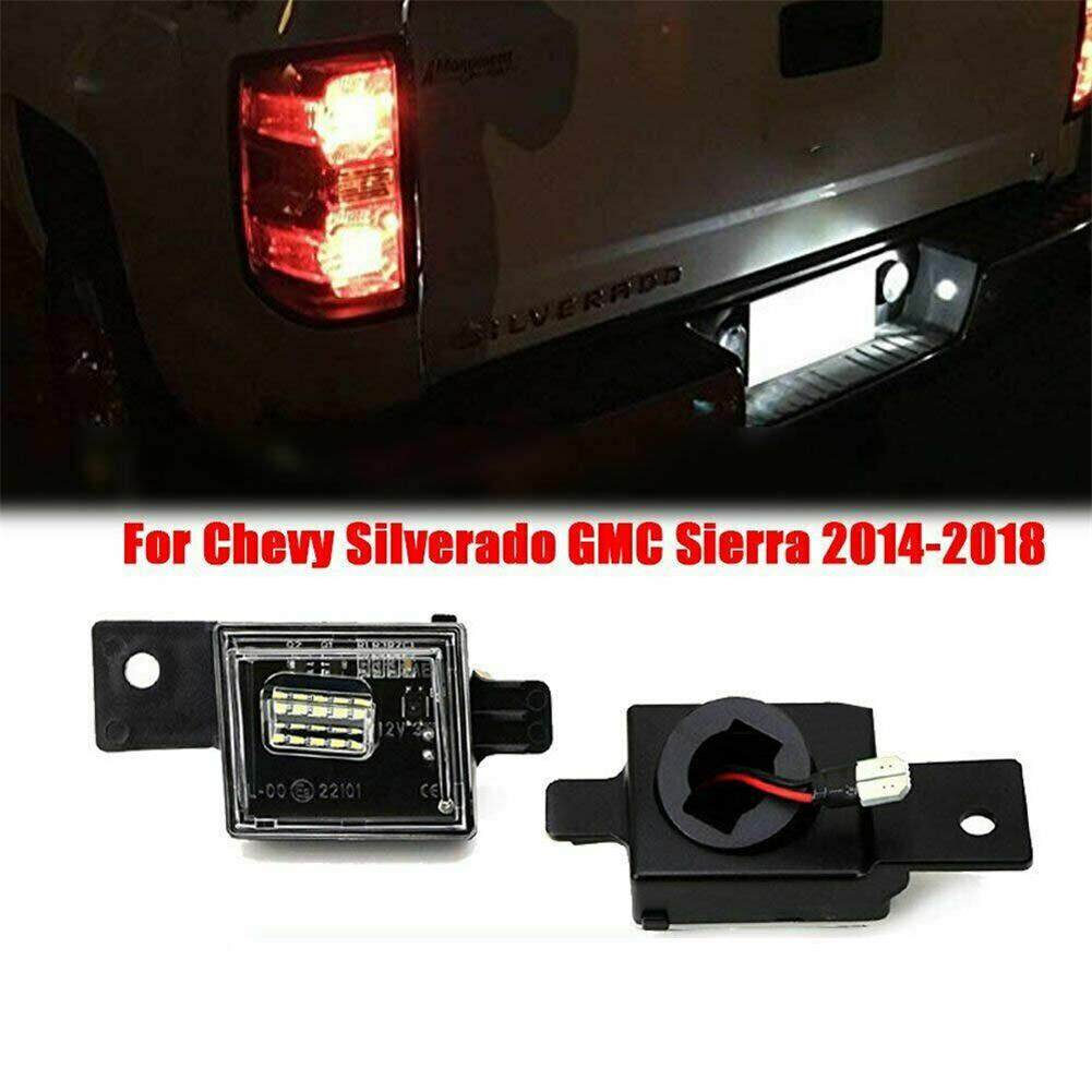 gmc sierra license plate light