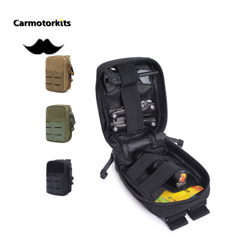 Molle Pouch Survival First Aid Bag Compact Tactical Waist Bag