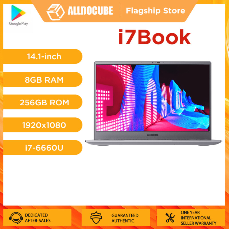Alldocube Laptops i7Book 14.1 inch Intel i7-6660U 8GB RAM 256GB SSD 51.3Wh Battery Full-Featured Type-C 90% Narrow Bezel Notebook【Flagship Store】