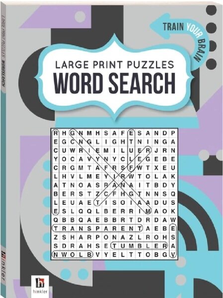 Large Print Puzzle Book: Word Search 2: 9781488921681:  By Hinkler Book Malaysia