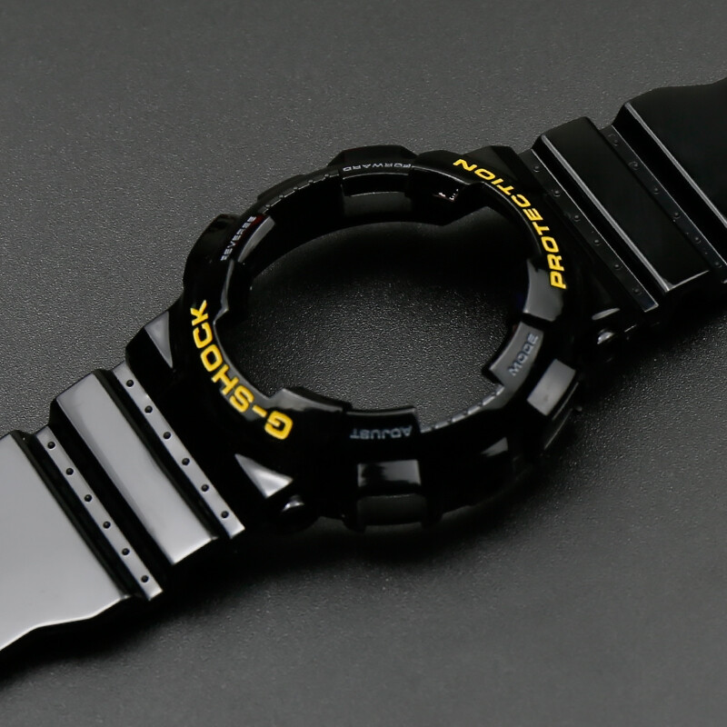 Smooth Silicone Strap + Case With Tools For Casio G-Shock GA-110 GA100 GA120 GA150 GA200 GA200 GA300 GD-120/100/110 Watchband Wrist Strap