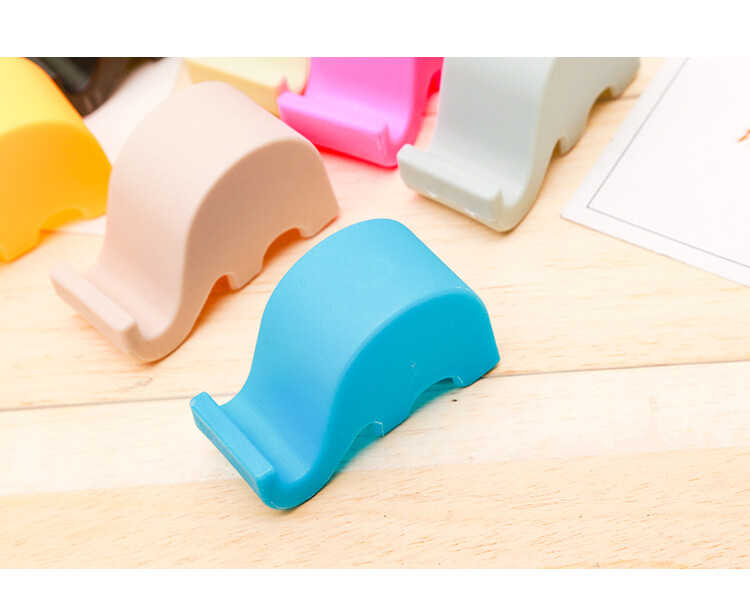 Universal Phone Holder Multi-Function Mobile Phone Bracket Mini Desktop Stand In Random Multi-Colors