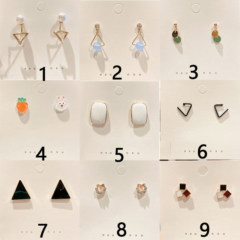 Bông Tai Thời Trang Phong Cách Hàn Quốc