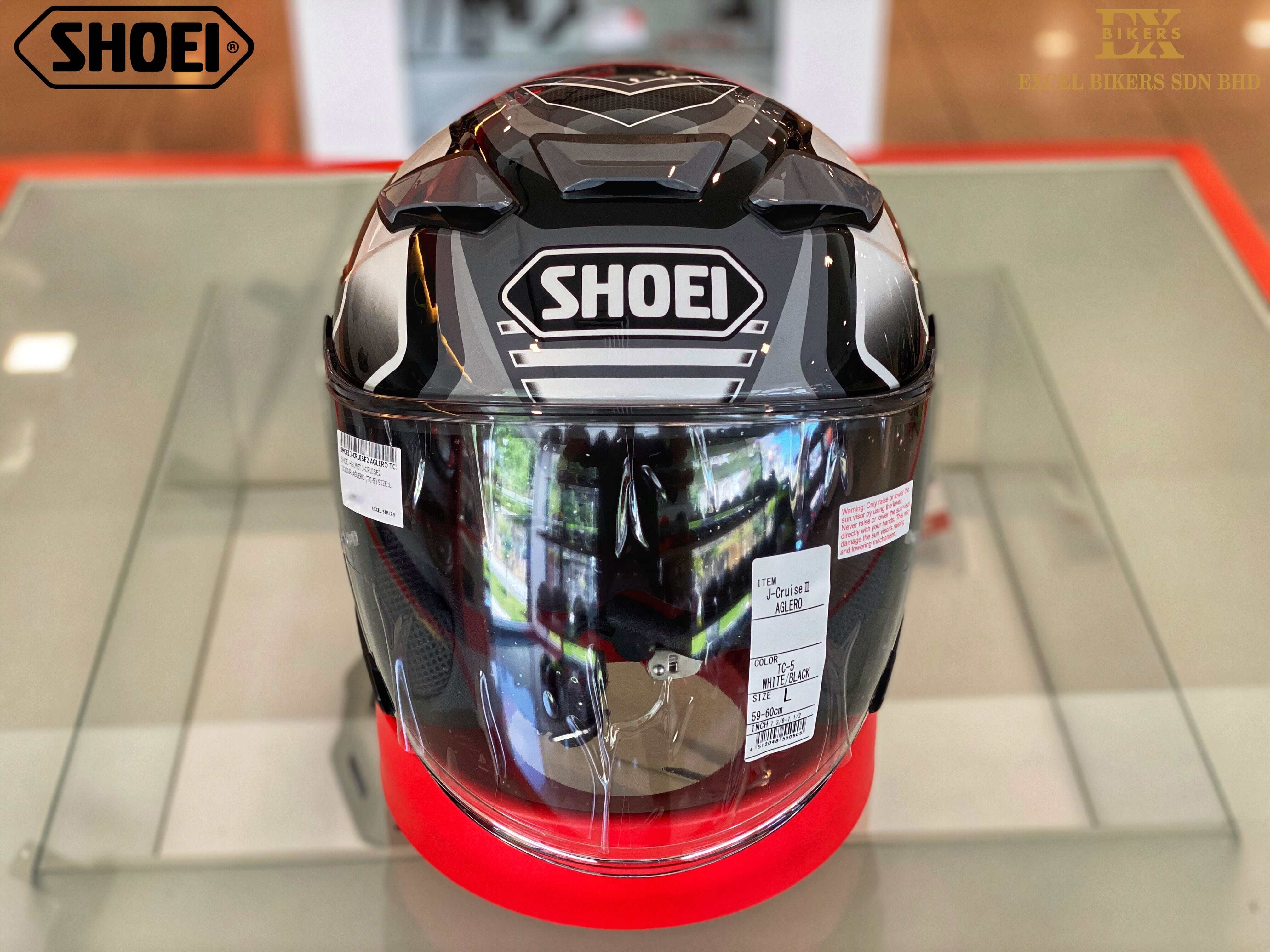 SHOEI J-Cruise Ⅱ AGLERO J-CRUISE2 Adagio TC-1 | SHOEI Assured