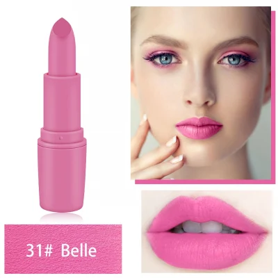 MISS ROSE Matte Moisturizing Lipstick Long-Lasting Waterproof Non-Stick Easy To Wear Lipstick