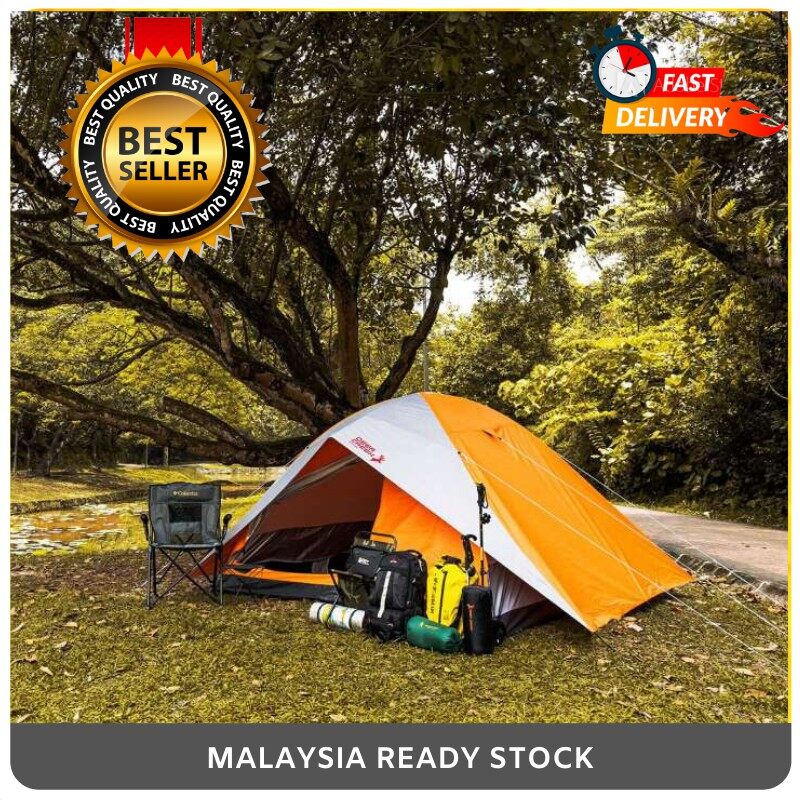 Deer Creek 8 Person Camping Tent Water Proof Double Layer Hurricane Lazada