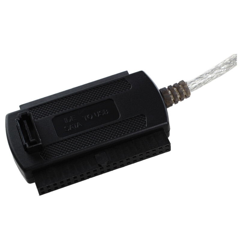 New USB 2.0 to IDE SATA S-ATA/2.5/3.5 Adapter Cable (Adapter Cable)