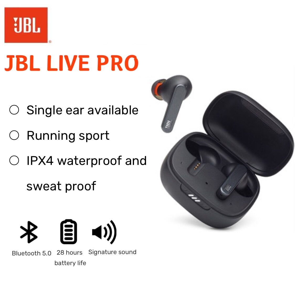 Jbl single best sale ear bluetooth