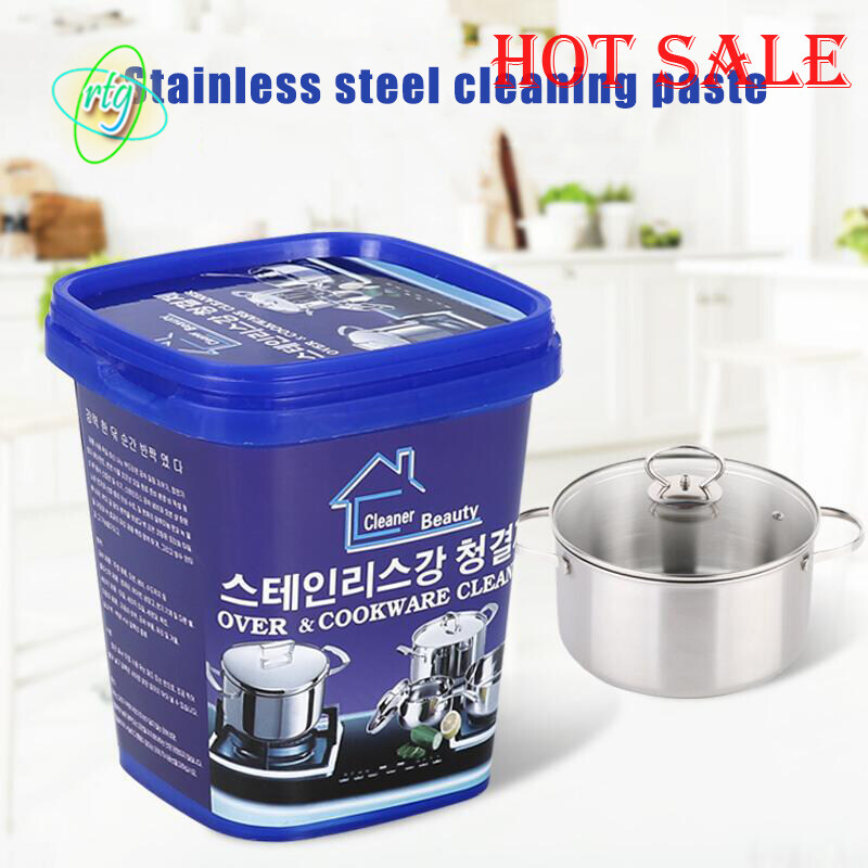 Dụng Cụ Nấu Nướng Bằng Thép Không Gỉ Chất Tẩy Rửa Nhà Bếp Chất Tẩy Rửa Mạnh Công Cụ Kem