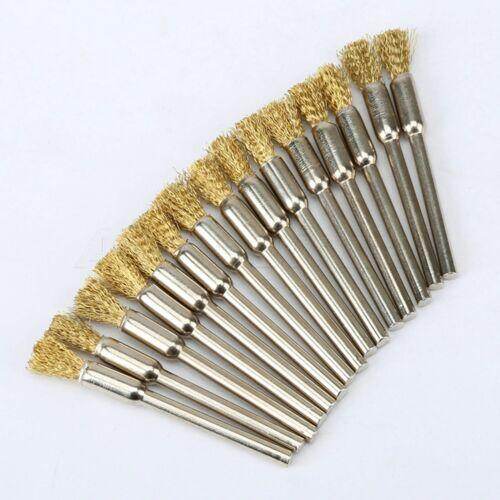 Comforhome 30pcs/set Copper wire wheels Copper Wire Brush Wheel Sanding Accessories For Rotary Copper wire wheels Grinder Tools