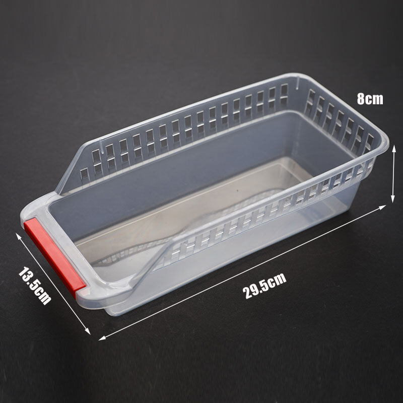 MMU Refrigerator Organizer Trays Bins Pantry Storage Box Fridge