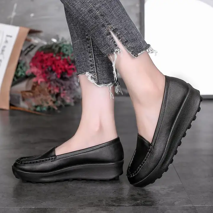 platform slip resistant shoes