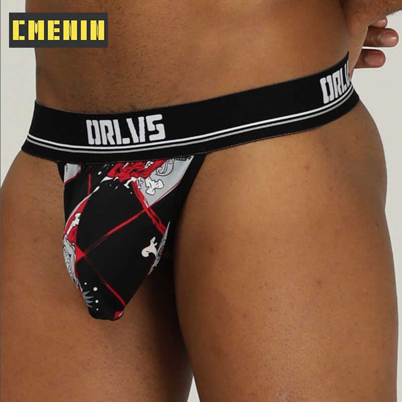 (1 Cái) hoạt Hình Lụa Sữa Sexy Nam Đùi Jockstrap Băng Tạo Cảm Giác Thoáng Khí Nam Quần Lót Quần Sịp Innerwear Cho Quần Lót Nam OR301