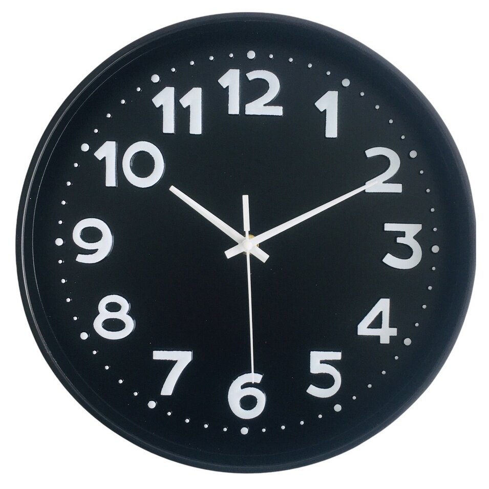 The Gift Wall Clock Jam Dinding IKEA Style Home Decor 30cm Clock Jam