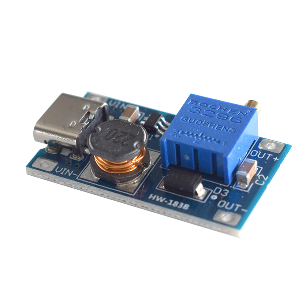 1PCS MT3608 DC-DC Step Up Converter Booster Power Supply Module Boost Step-up Board MAX output 28V 2A