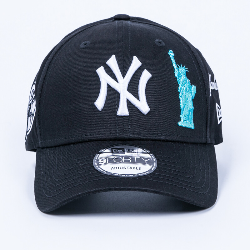 NewEra New Yihua mlb baseball cap NBA Lakers joint fashion trendy cool hat embroidered cap