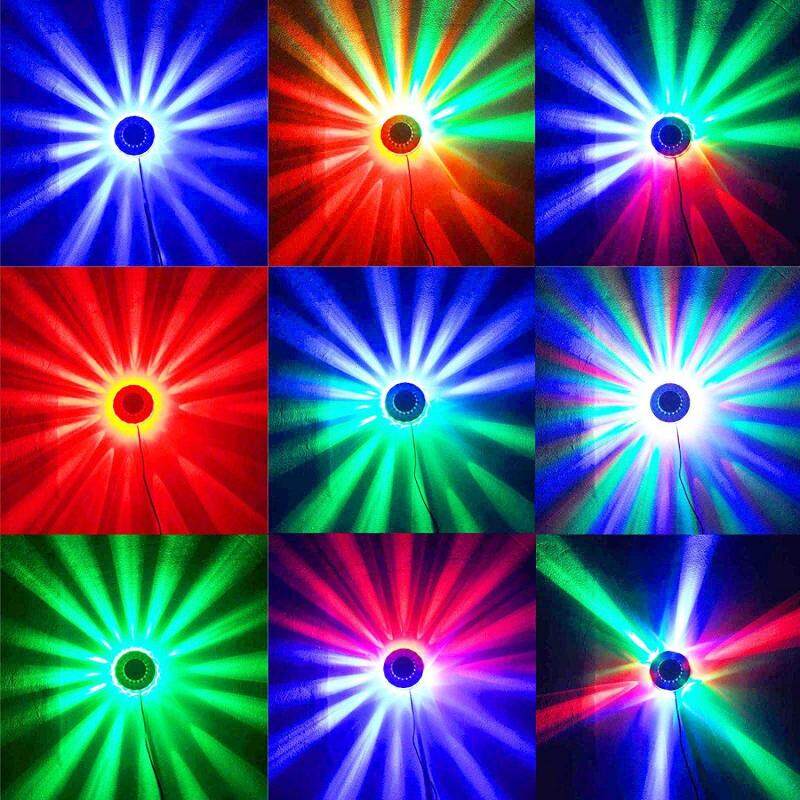 8W Eastvita®Xl40-b Disco DJ Sân Khấu Chiếu Sáng LED RGB Pha Lê Bi Ma Thuật Tác Dụng DMX Đèn Disco bóng Đèn 220 V/100 -240V