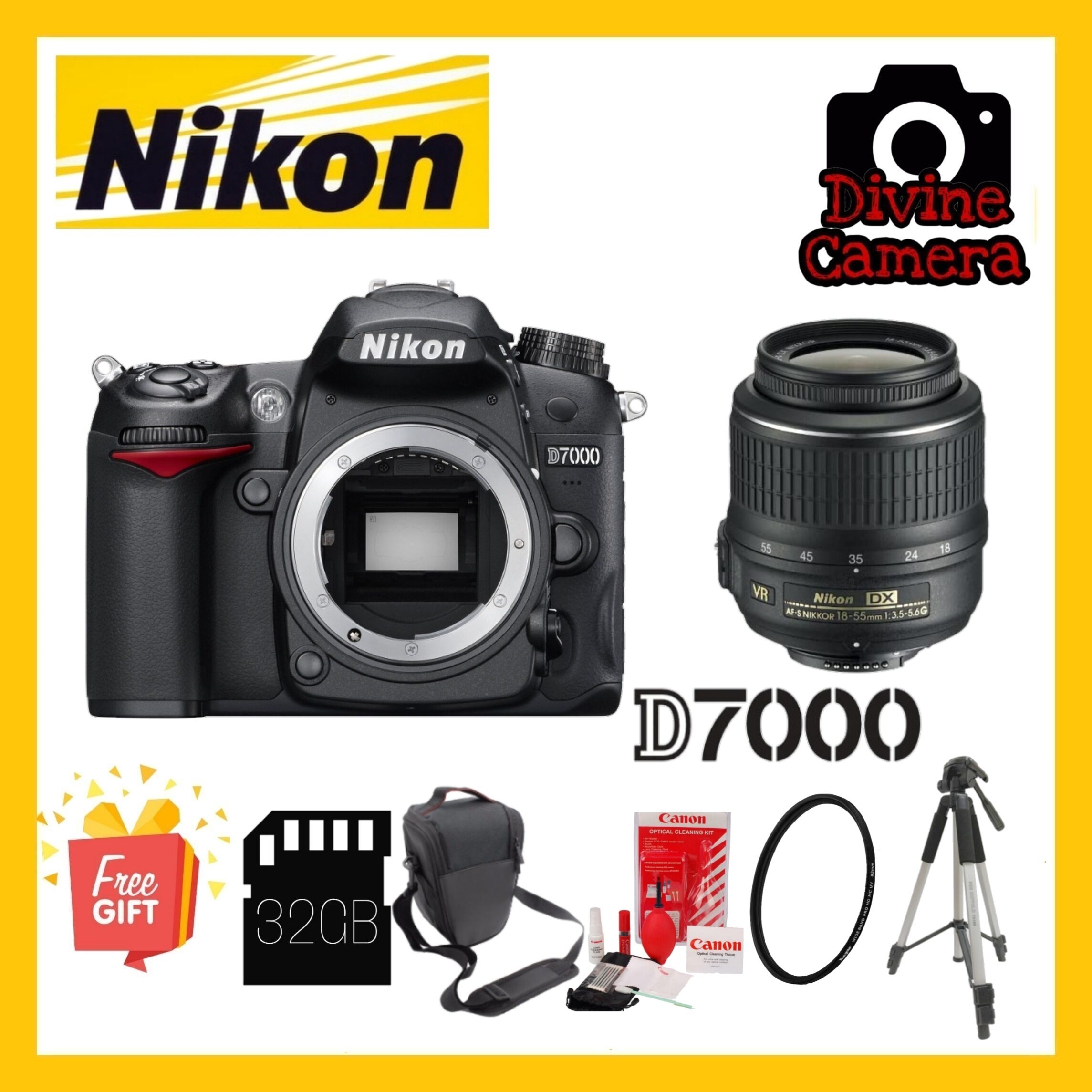 Nikon D7000 DSLR Camera with 18-55mm Lens | Lazada
