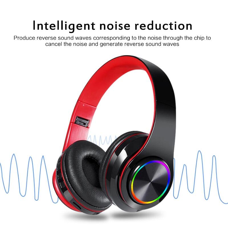 Tai Nghe Không Dây Bộ Tai Nghe Bluetooth Có Thể Gập Lại Có Thể Điều Chỉnh Tai Nghe Nhét Tai Rảnh Tay MIC Cho Đài Phát Thanh IOS Android PC