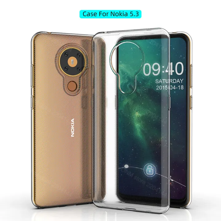 Ốp dẻo trong suốt Nokia 5.3 (Loại đẹp)