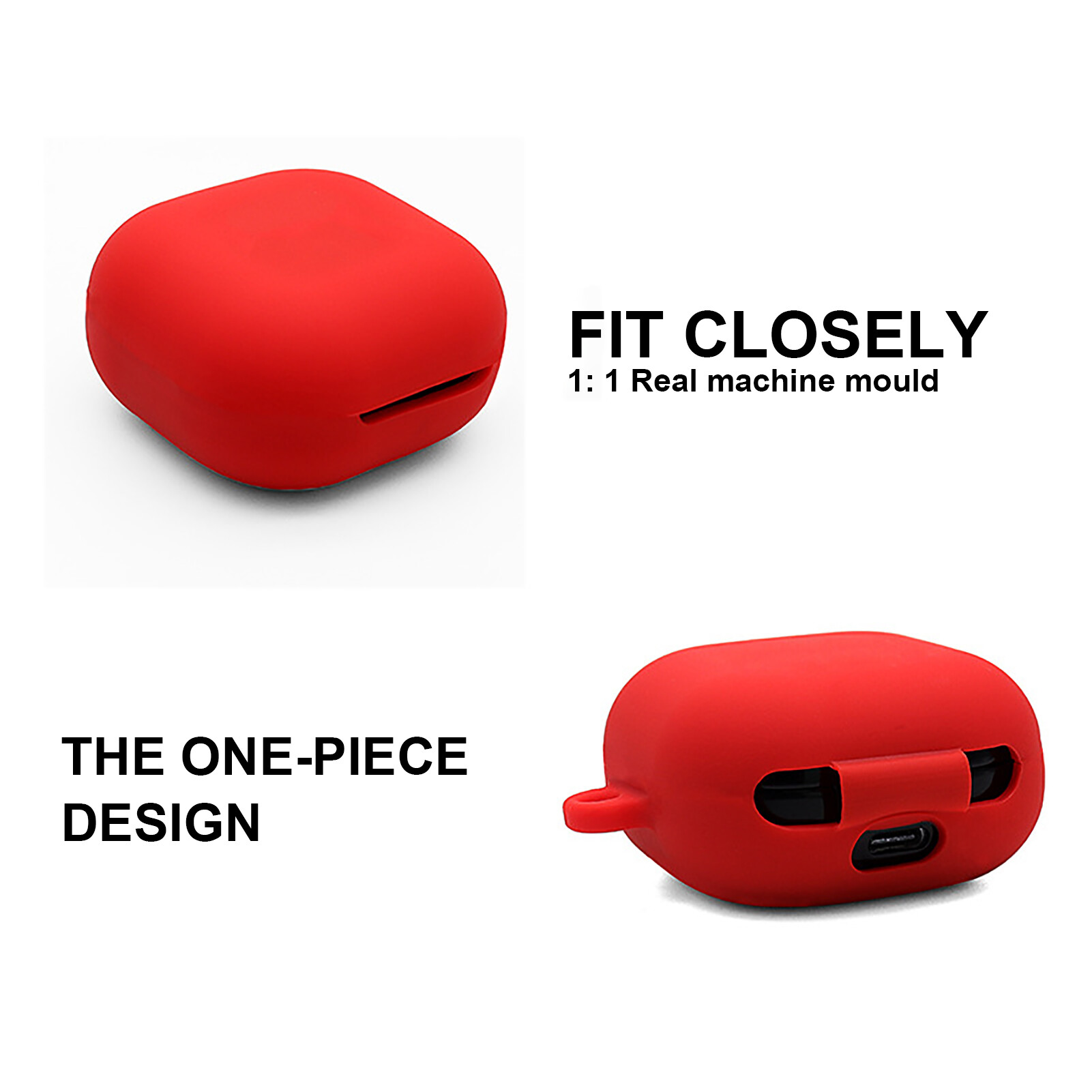 Tai Nghe Bluetooth Silicone Giảm Tiếng Ồn Ốp Bảo Vệ Cho Galaxy Nụ Sống