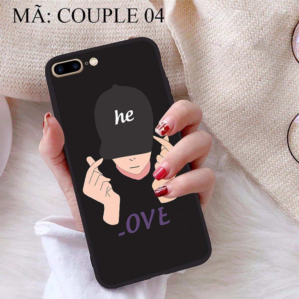 Ốp lưng iPhone 7 Plus viền dẻo TPU BST Ốp cặp