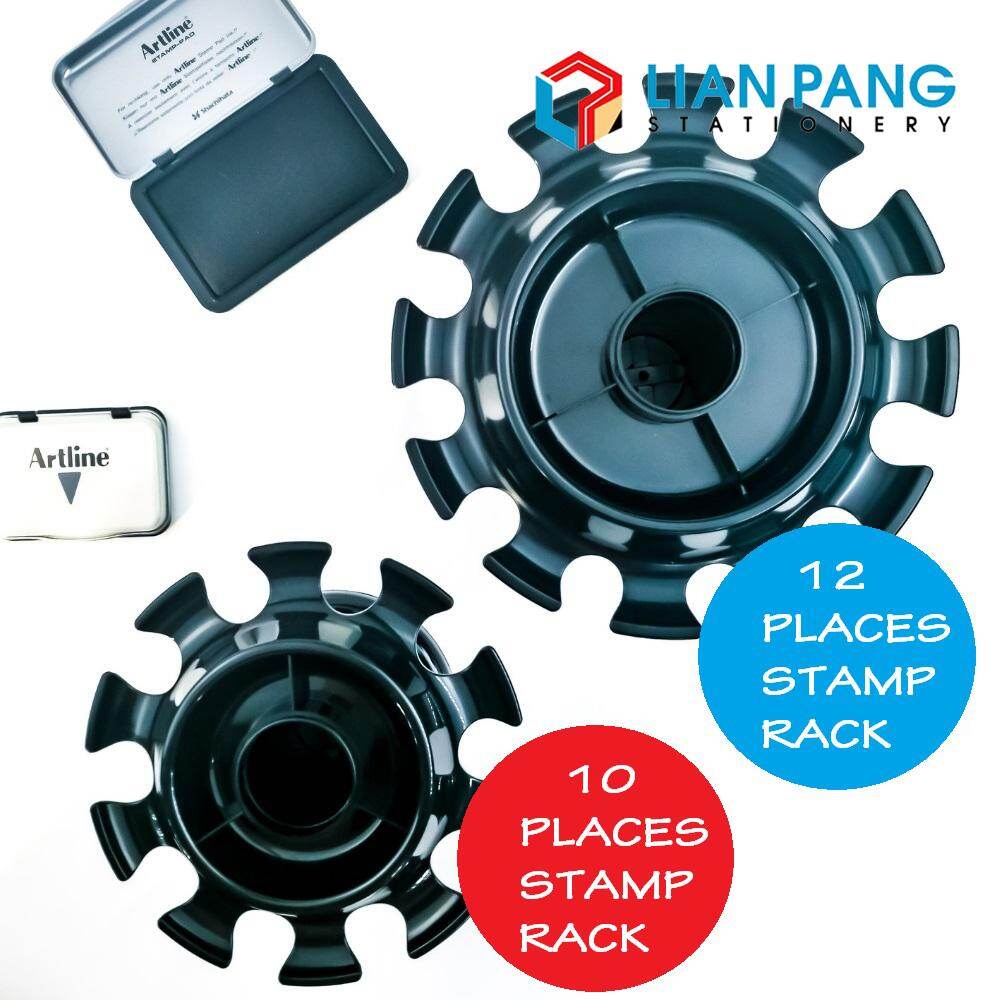 Rubber Stamp Rack 12 Places & 10 Places | Lazada