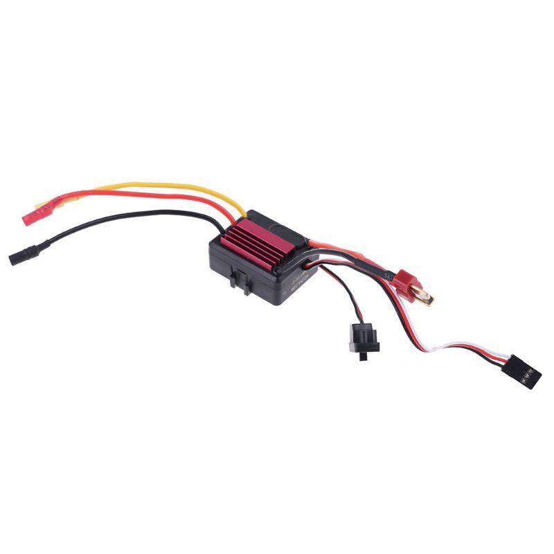 35A Sensorless brushless Motor Speed Controller ESC Waterproof 2-3S Li-po programmable for 1/14 1/16 RC Car