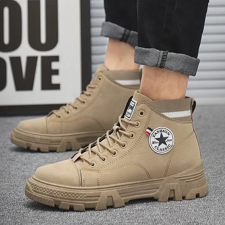 thick sole slip on shoes