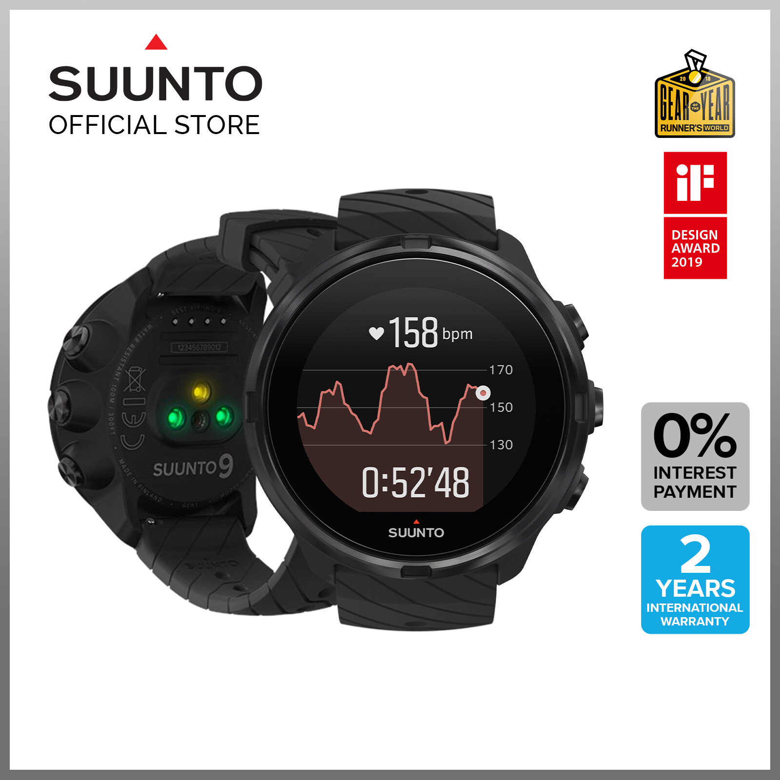 suunto 9 all black