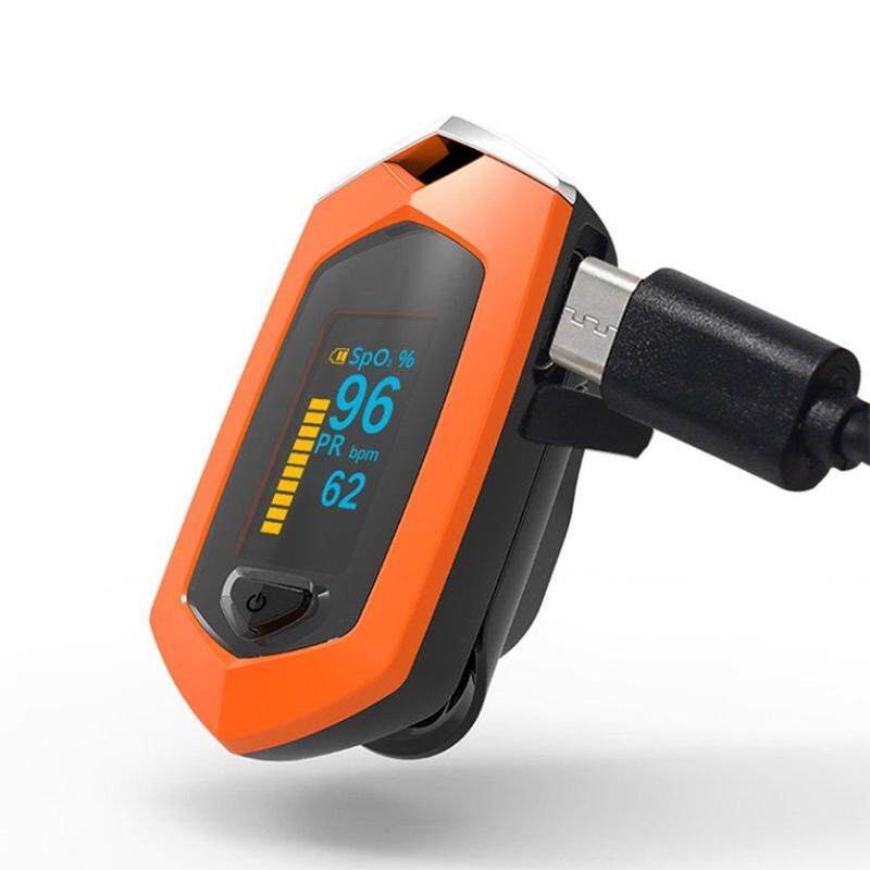 ĐẦU Ngón Tay Pulse Oximeter Độ Bão Hòa Ôxy Máu Máy Hoạt Động Bằng Pin bán chạy