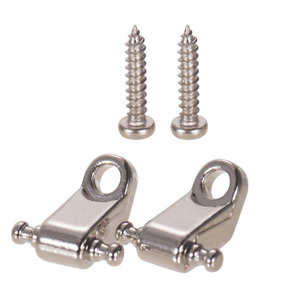 [ammoon]quà bí mật 2PCS Electric Guitar String Roller Retainer Guide Guitar Replacement Parts Accessories with Mounting Screws