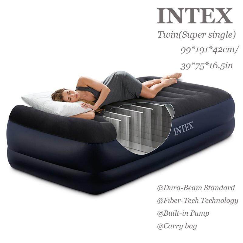 intex single blow up bed