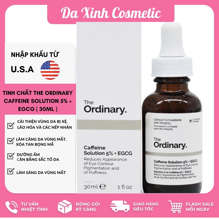 Tinh Chất The Ordinary Caffeine Solution 5% + EGCG ( 30mL )