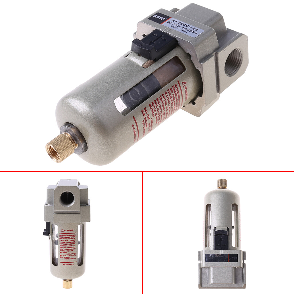 Bộ Lọc Khí AF3000-03 Bộ Lọc Thoát Nước Nội Tuyến Máy Nén Khí 3/8 "Bộ Tách Ẩm