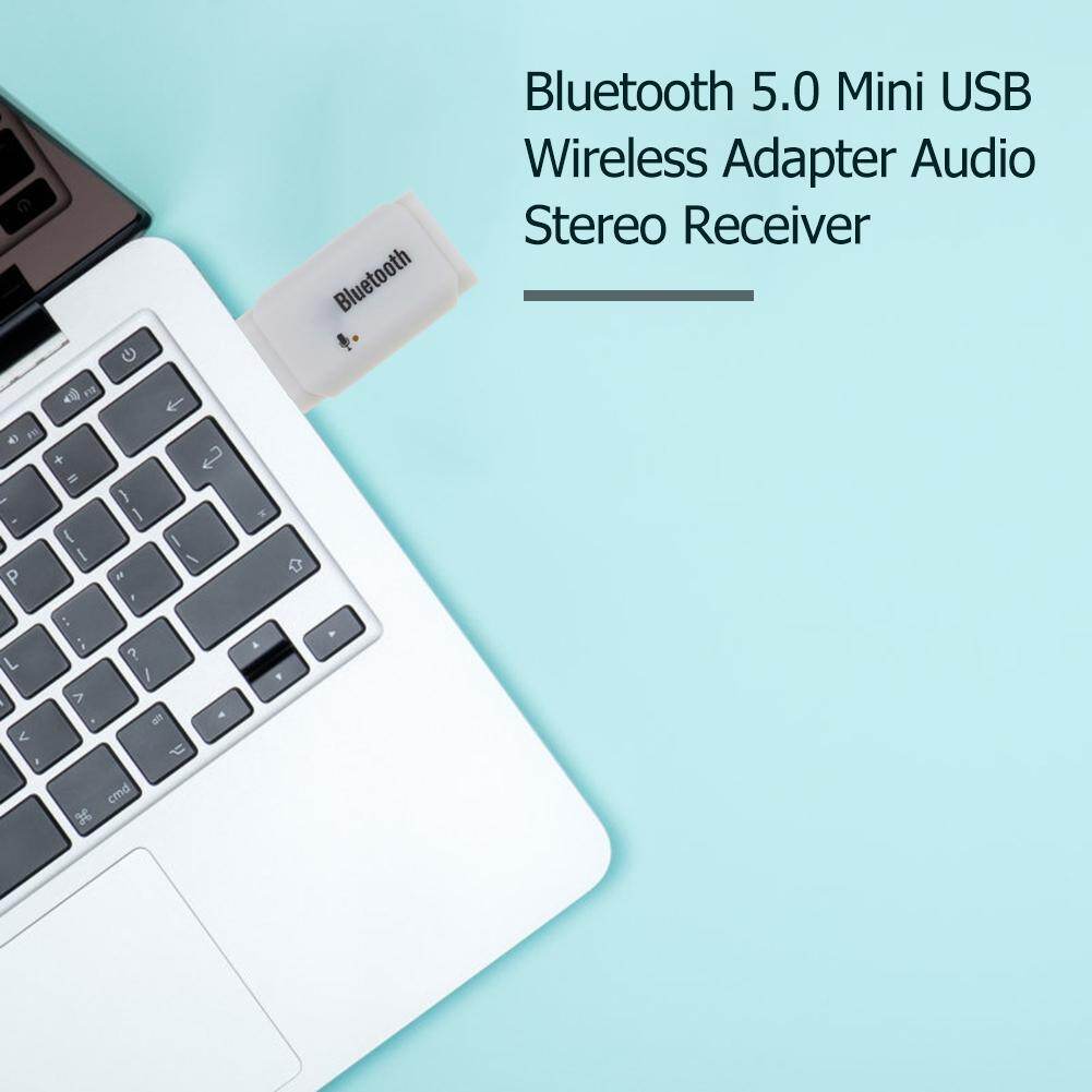 Bộ Chuyển Đổi Không Dây USB Mini Bluetooth 5.0, Bộ Thu Âm Thanh Nổi, Bộ Phụ Kiện Xe Hơi Có Mic