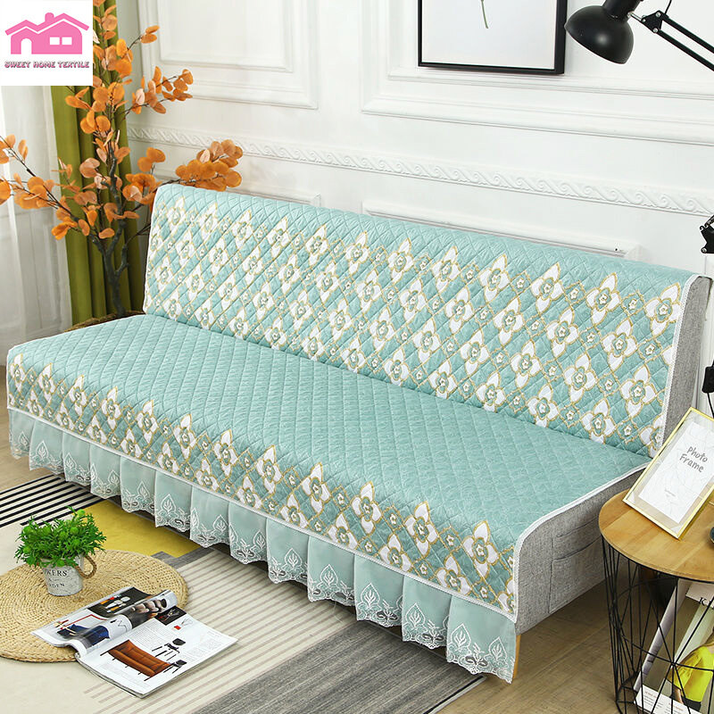 Foldable Sofa Cushion Sofa Bedspread Sofa Armrest Single Double Four Seasons Universal Anti Slip Suit